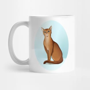 Abyssinian Cat T Shirt Mug